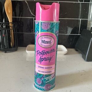 Vintage 1990 Wizard potpourri spray Spring Garden air eliminator 15 oz